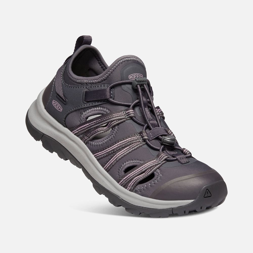 Zapatos de Seguridad Keen Mexico Grises Oscuro - Mujer Terradora Ii All Terrain - SL8164972